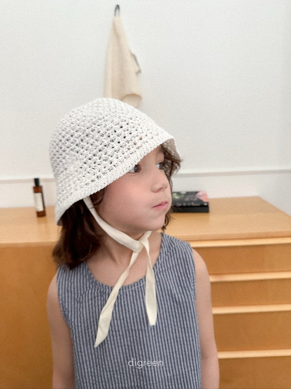［digreen］Paper ribbon hat