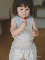 ［melmel］Stitch eyelet tank