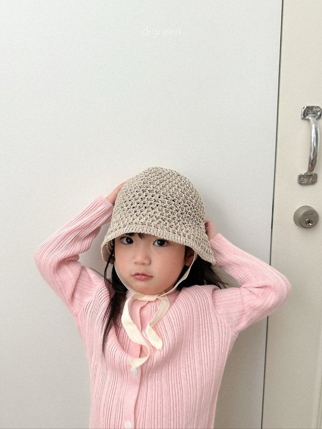 ［digreen］Paper ribbon hat