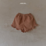 ［aladin］Autumn frill short pants