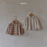 ［aladin］Collar shirring blouse