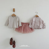 ［aladin］Ribbon shasha skirt