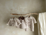 ［HIBYEBEBE］Iris flower lace quilting suit