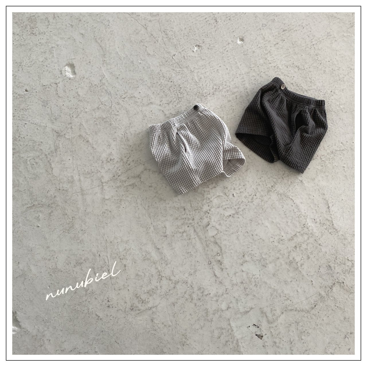 ［nunubiel］Seer short pants