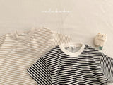 ［valubebe］Line stripe tee (baby & kids)