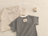 ［valubebe］Line stripe tee (baby & kids)