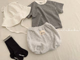 ［valubebe］Line stripe tee (baby & kids)