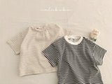 ［valubebe］Line stripe tee (baby & kids)