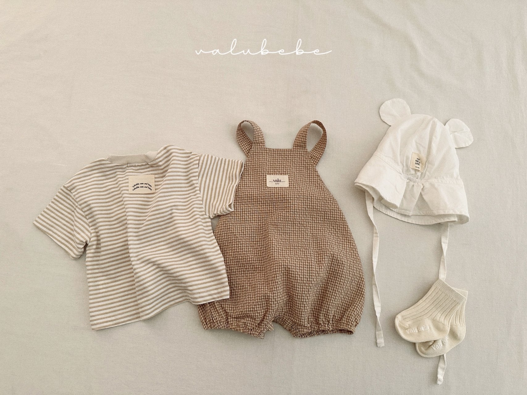 ［valubebe］Line stripe tee (baby & kids)