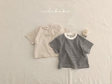 ［valubebe］Line stripe tee (baby & kids)