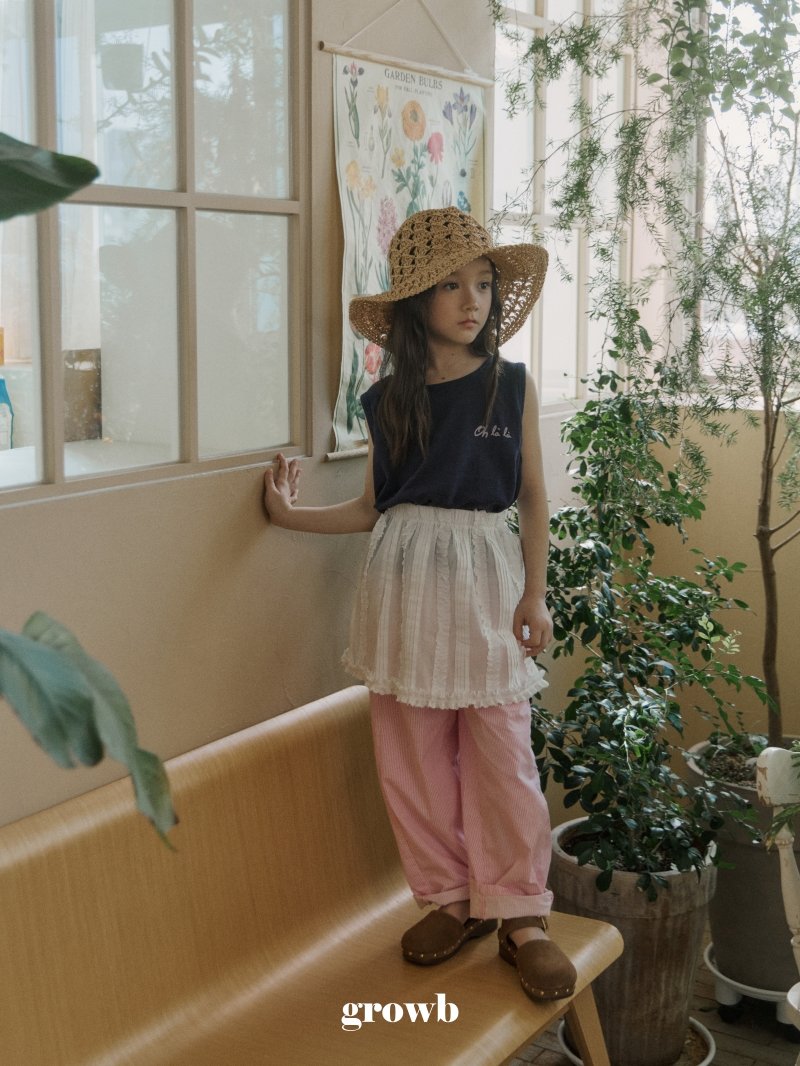［growb］Marine pants (kids / junior)