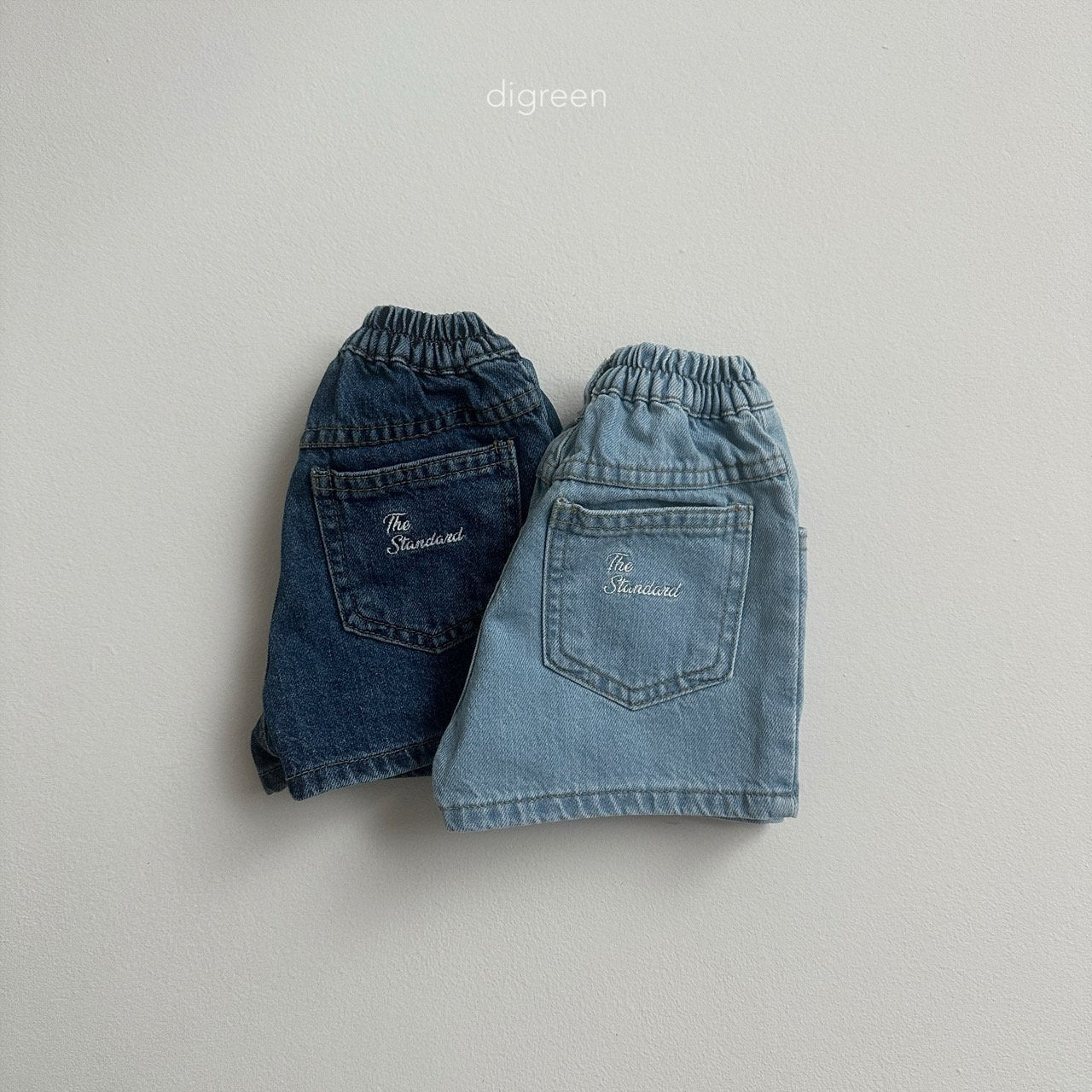［digreen］Ocean denim short pants