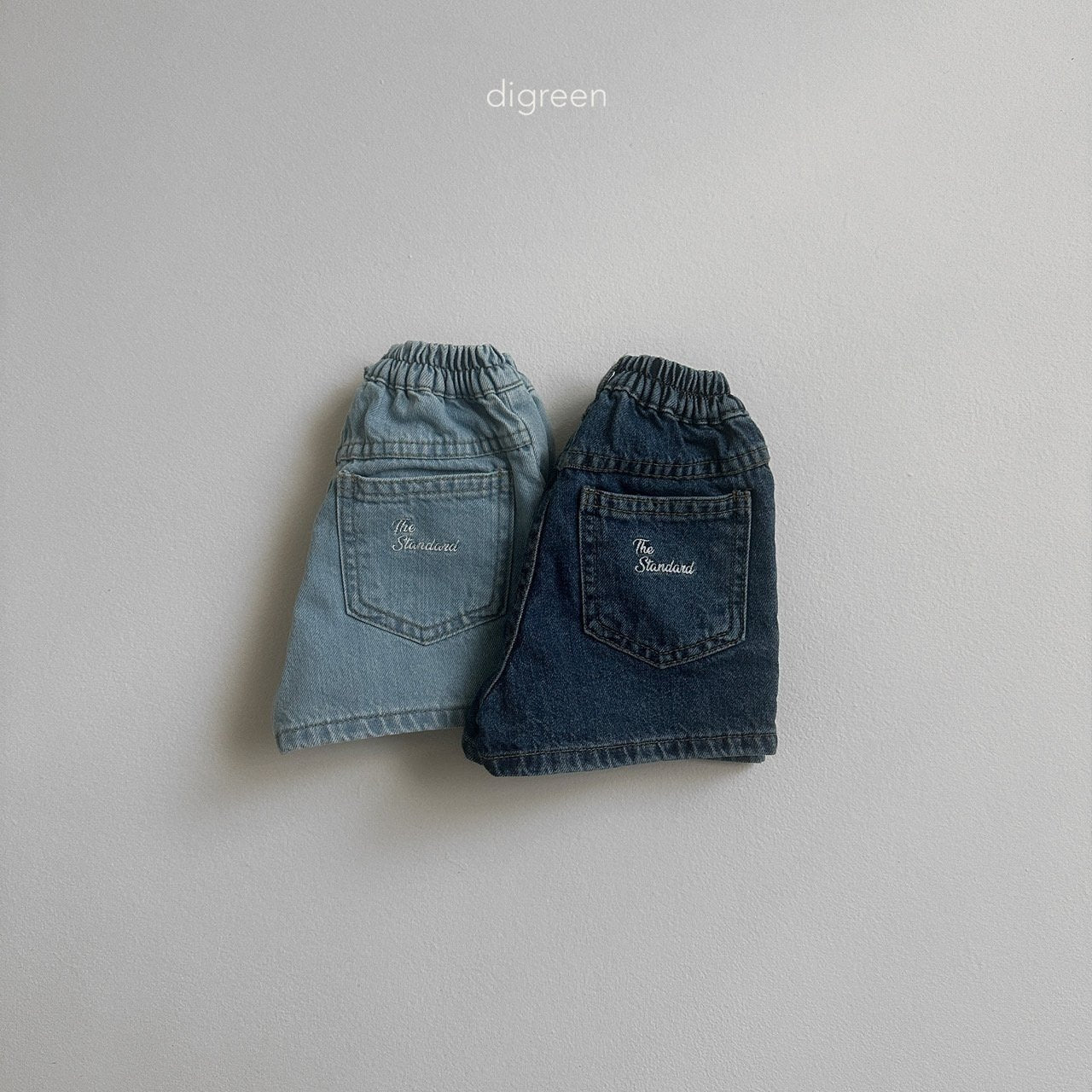 ［digreen］Ocean denim short pants