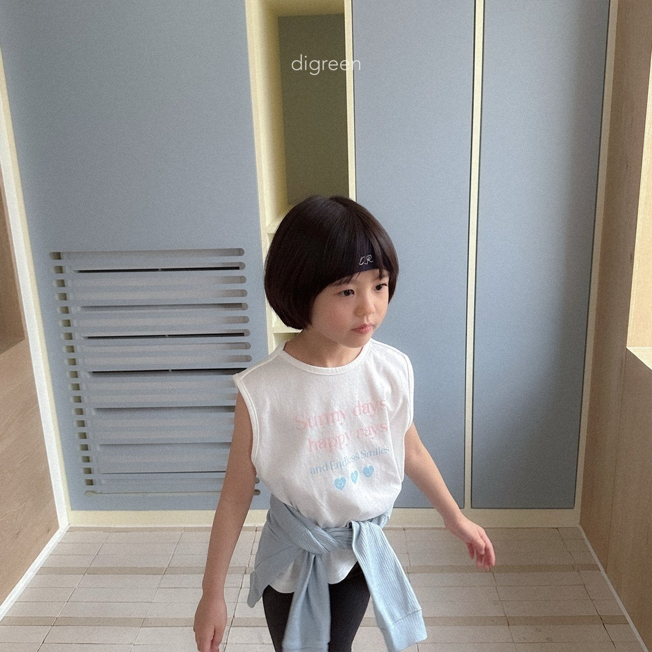 ［digreen］Sunny days sleeveless tops