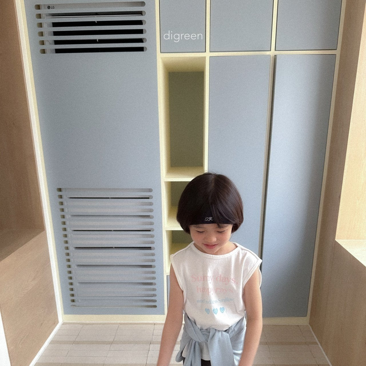 ［digreen］Sunny days sleeveless tops