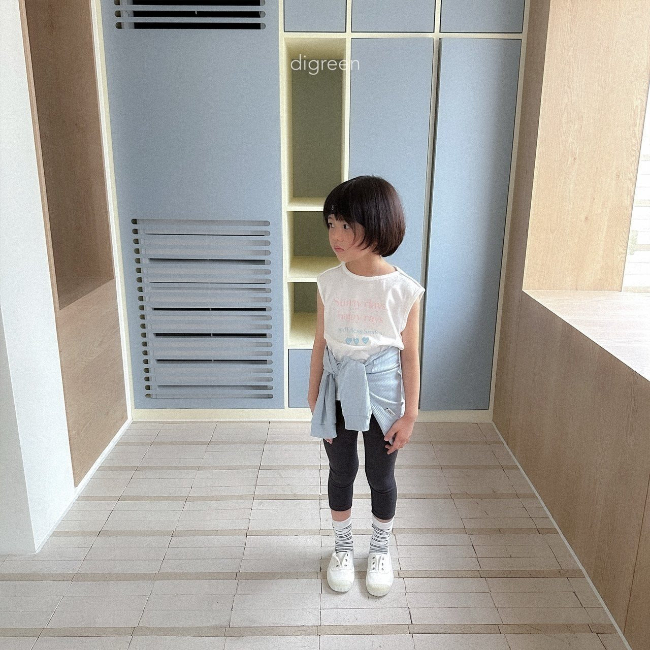 ［digreen］Sunny days sleeveless tops