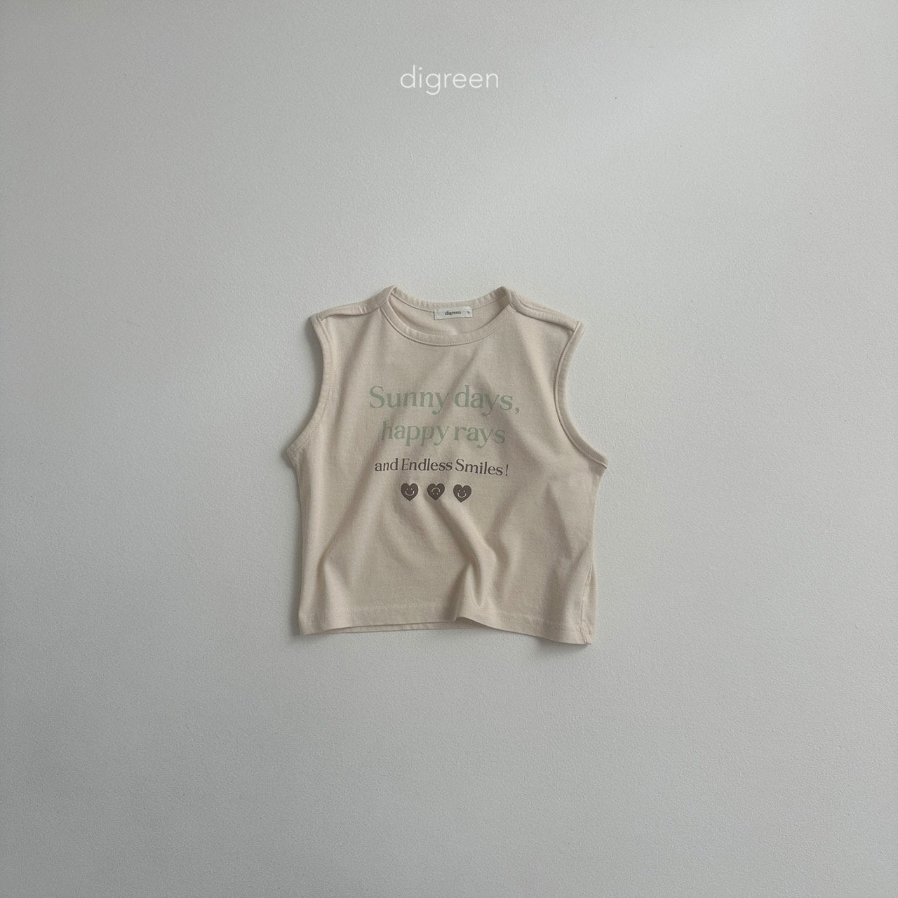 ［digreen］Sunny days sleeveless tops
