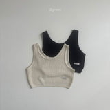 ［digreen］Flutter knit vest
