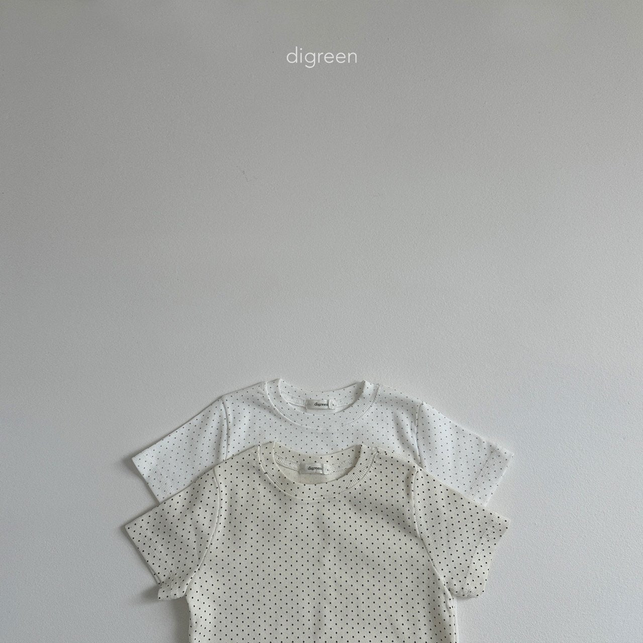 ［digreen］Tiny dots tee