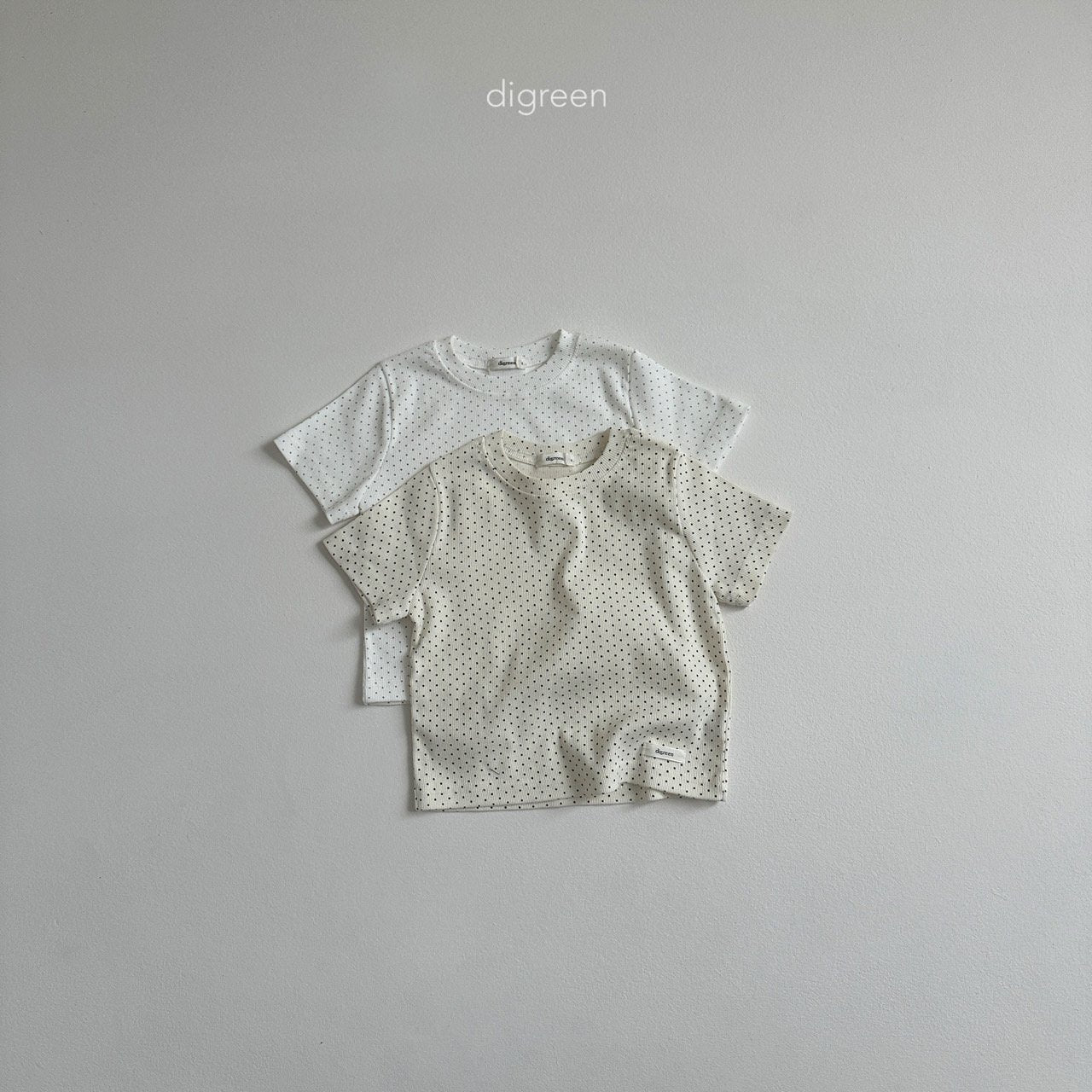 ［digreen］Tiny dots tee