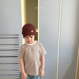 ［digreen］Preppy stripe tee