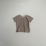 ［digreen］Preppy stripe tee
