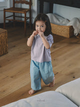 ［MELMEL］Loose fit denim pants