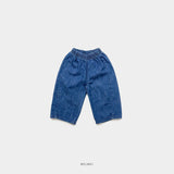 ［MELMEL］Loose fit denim pants