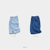 ［MELMEL］Loose fit denim pants