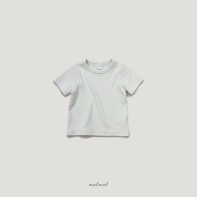 ［MELMEL］Rib tee