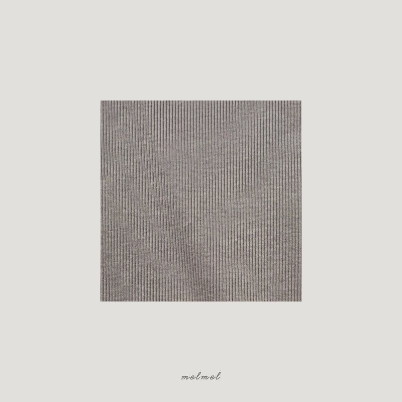 ［MELMEL］Rib tee