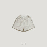［MELMEL］Terry line short pants