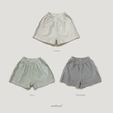 ［MELMEL］Terry line short pants