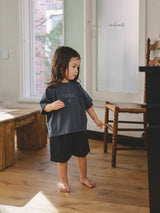 ［MELMEL］TAKE short tee