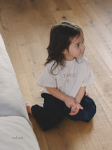 ［MELMEL］TAKE short tee