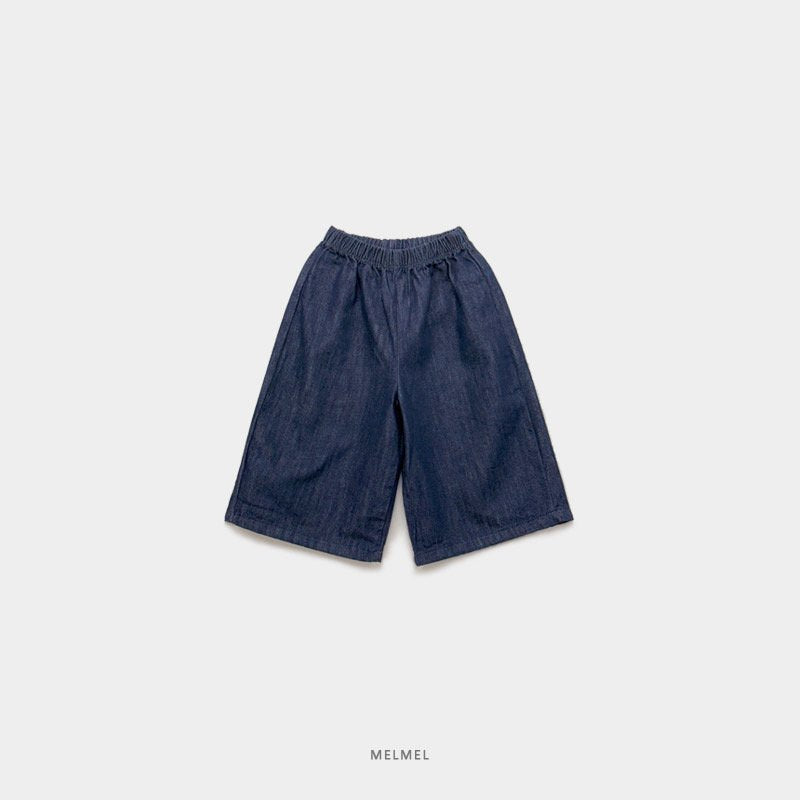 ［MELMEL］Nonfade denim pants