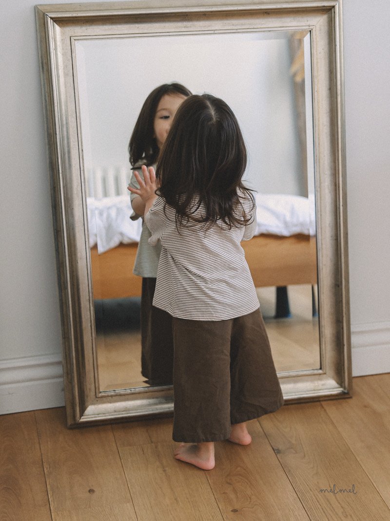 ［MELMEL］Linen 9 pants
