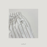 ［MELMEL］Stripe cotton short pants