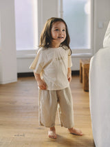［MELMEL］Stripe hip pocket pants