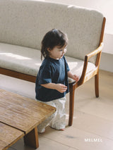 ［MELMEL］Loose fit short tee