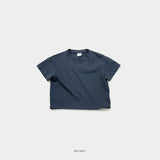 ［MELMEL］Loose fit short tee