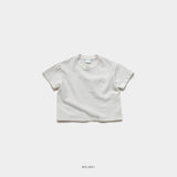 ［MELMEL］Loose fit short tee