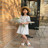 ［ninibello］Emboidery smock one-piece