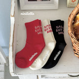 ［ninibello］Lettering socks set