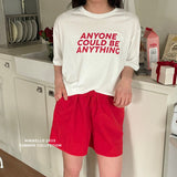 ［ninibello］Anyone lettering tee (adult)