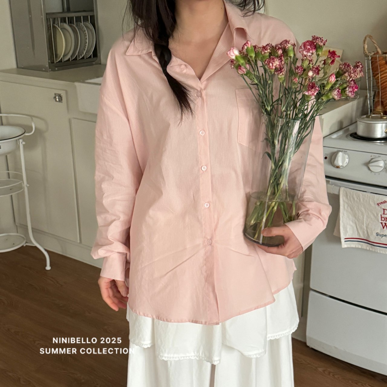 ［ninibello］Apron long skirt (adult)