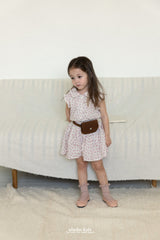 ［aladin］Flower collar blouse