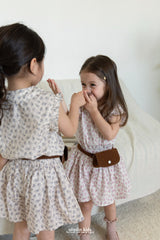 ［aladin］Flower shirring culottes