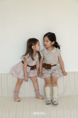 ［aladin］Flower collar blouse