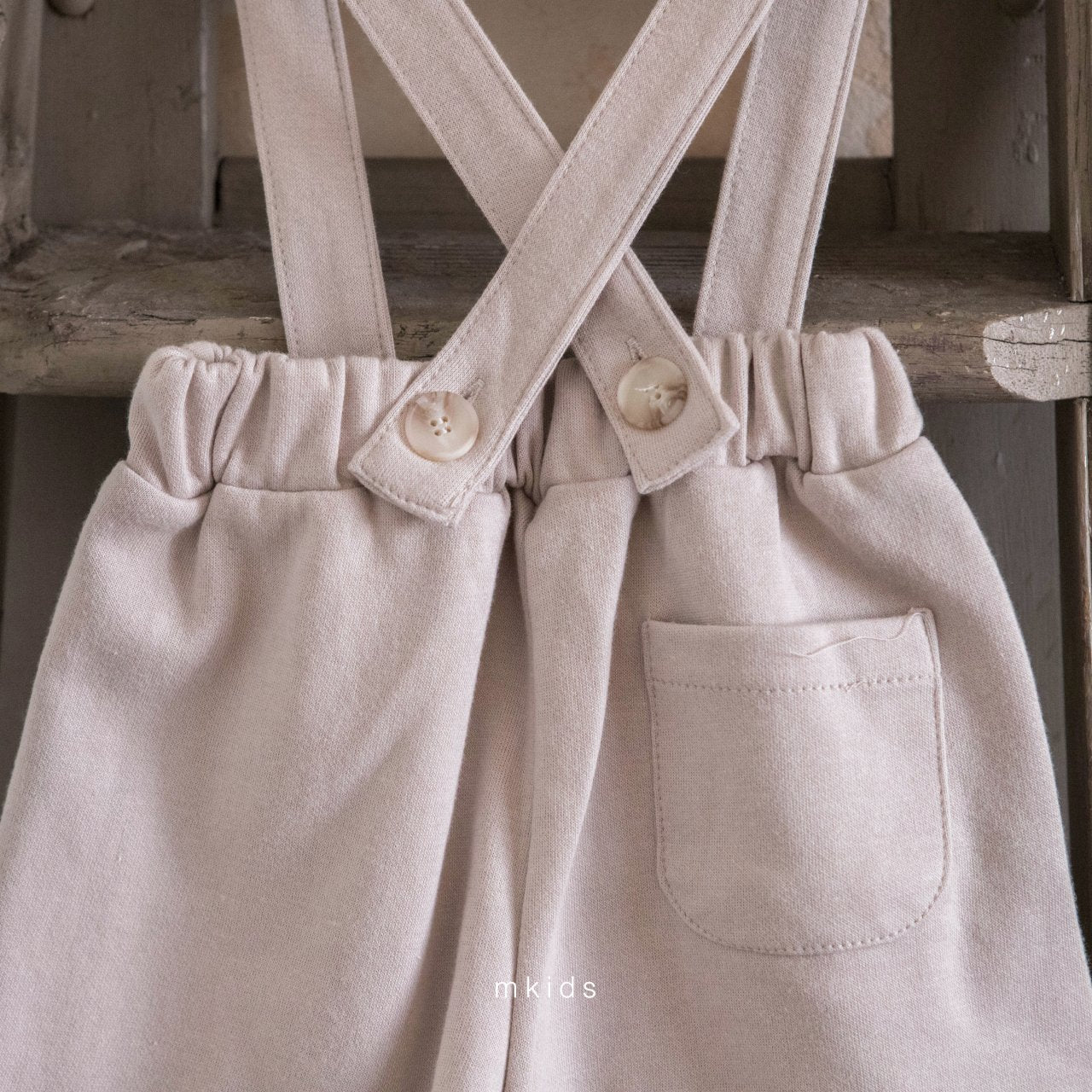［mkids］Julian suspender pants
